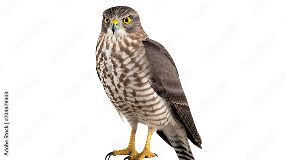 Fototapeta premium accipitier bird, transparent background