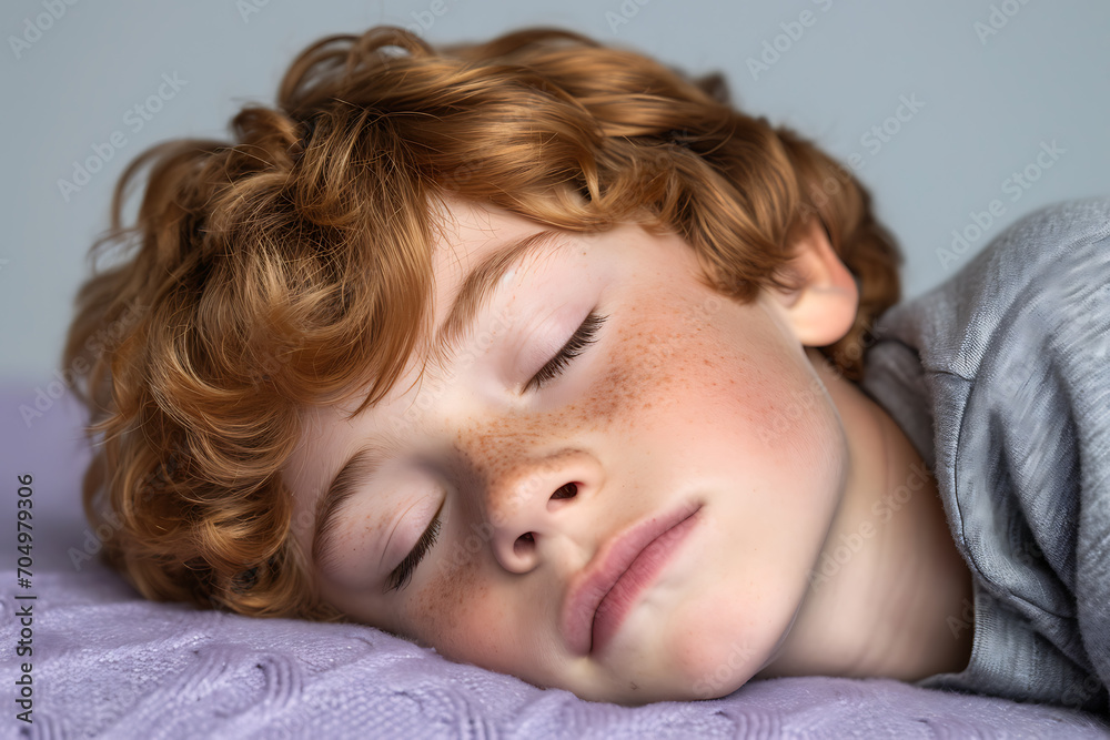 portrait of a child sleeping portrait of a child sleeping