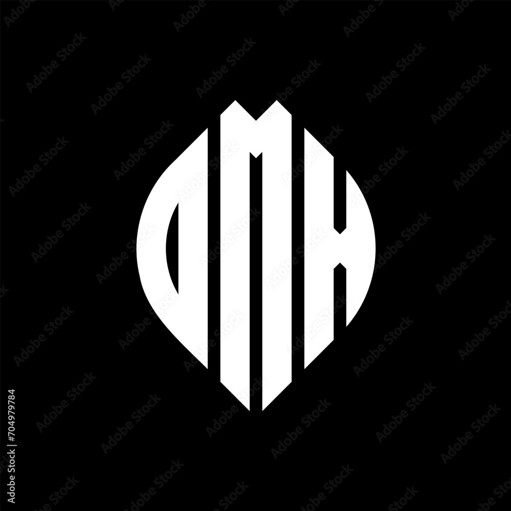 OMX circle letter logo design with circle and ellipse shape. OMX ellipse letters with typographic style. The three initials form a circle logo. OMX circle emblem abstract monogram letter mark vector. OMX circle letter logo design with circle and ellipse shape. OMX ellipse letters with typographic style. The three initials form a circle logo. OMX circle emblem abstract monogram letter mark vector.