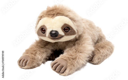 Baby Sloth Playthings isolated on transparent Background © Sehar