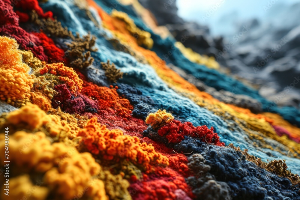 Fototapeta premium knitting wool texture