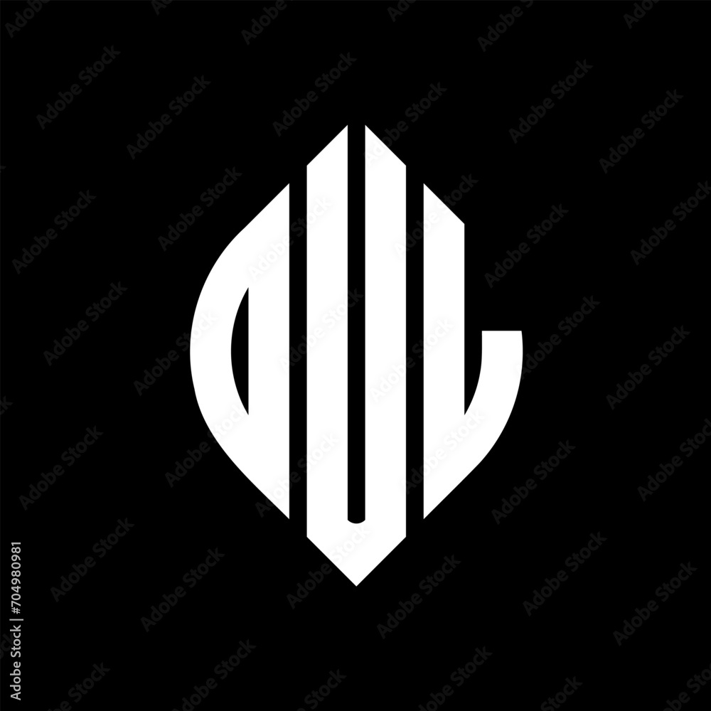 OUL circle letter logo design with circle and ellipse shape. OUL ellipse letters with typographic style. The three initials form a circle logo. OUL circle emblem abstract monogram letter mark vector. OUL circle letter logo design with circle and ellipse shape. OUL ellipse letters with typographic style. The three initials form a circle logo. OUL circle emblem abstract monogram letter mark vector.