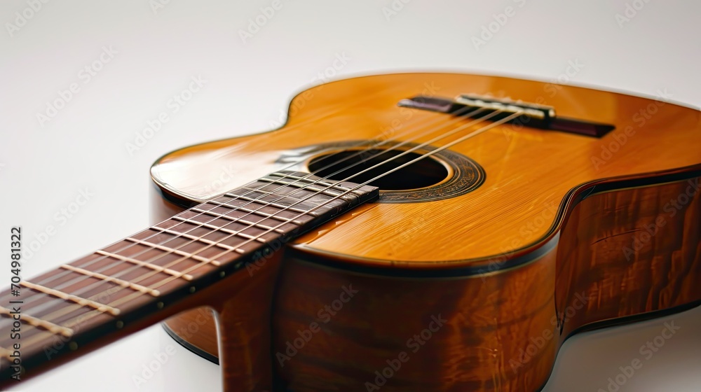 Fototapeta premium close up of a guitar