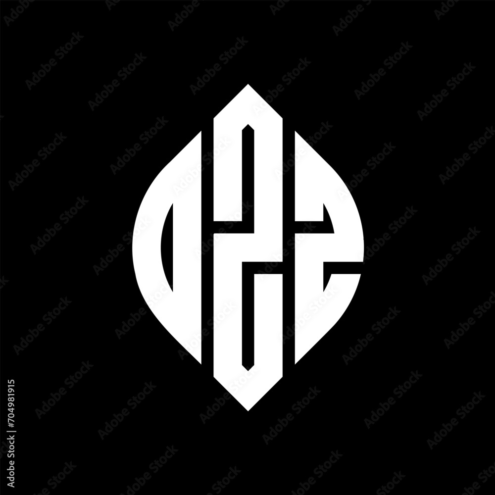 OZZ circle letter logo design with circle and ellipse shape. OZZ ellipse letters with typographic style. The three initials form a circle logo. OZZ circle emblem abstract monogram letter mark vector. OZZ circle letter logo design with circle and ellipse shape. OZZ ellipse letters with typographic style. The three initials form a circle logo. OZZ circle emblem abstract monogram letter mark vector.