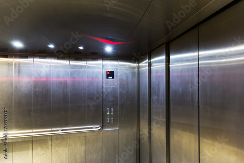 Intérieur d'un ascenseur  photo