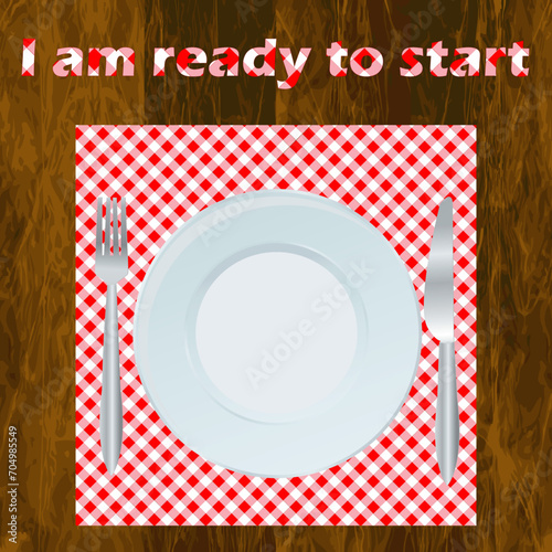I AM READY TO START dining etiquette