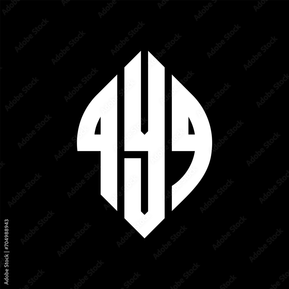 QYQ circle letter logo design with circle and ellipse shape. QYQ ellipse letters with typographic style. The three initials form a circle logo. QYQ circle emblem abstract monogram letter mark vector. QYQ circle letter logo design with circle and ellipse shape. QYQ ellipse letters with typographic style. The three initials form a circle logo. QYQ circle emblem abstract monogram letter mark vector.