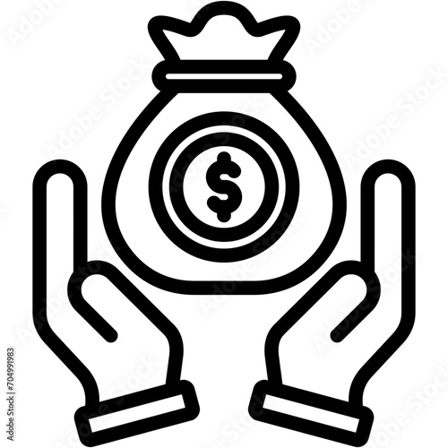 Holding Up Icon