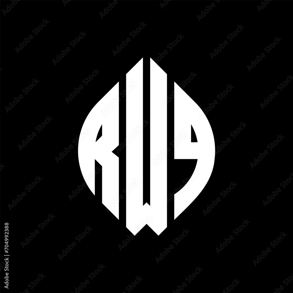 RWQ letter logo design with polygon shape. RWQ polygon and cube shape logo design. RWQ hexagon vector logo template white and black colors. RWQ monogram, business and real estate logo. RWQ letter logo design with polygon shape. RWQ polygon and cube shape logo design. RWQ hexagon vector logo template white and black colors. RWQ monogram, business and real estate logo.