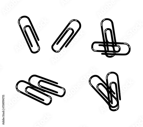 set of clips