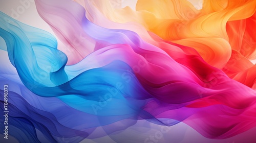 Abstract Multicolor Texture Wallpaper AI Generated