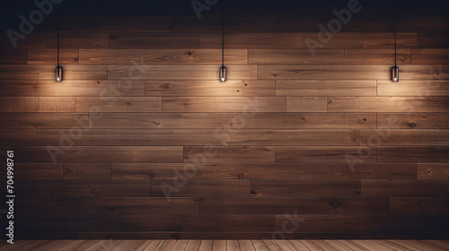 clean brown wooden wall