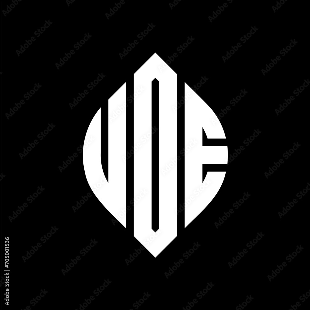 UDE circle letter logo design with circle and ellipse shape. UDE ellipse letters with typographic style. The three initials form a circle logo. UDE circle emblem abstract monogram letter mark vector. UDE circle letter logo design with circle and ellipse shape. UDE ellipse letters with typographic style. The three initials form a circle logo. UDE circle emblem abstract monogram letter mark vector.
