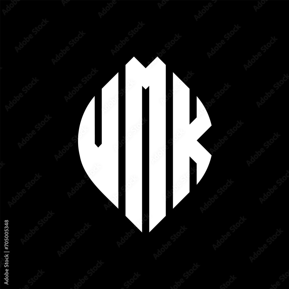 VMK circle letter logo design with circle and ellipse shape. VMK ellipse letters with typographic style. The three initials form a circle logo. VMK circle emblem abstract monogram letter mark vector. VMK circle letter logo design with circle and ellipse shape. VMK ellipse letters with typographic style. The three initials form a circle logo. VMK circle emblem abstract monogram letter mark vector.