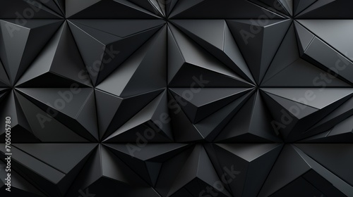 Polished Semigloss Wall Background with Triangular Tile Wallpaper AI Generated