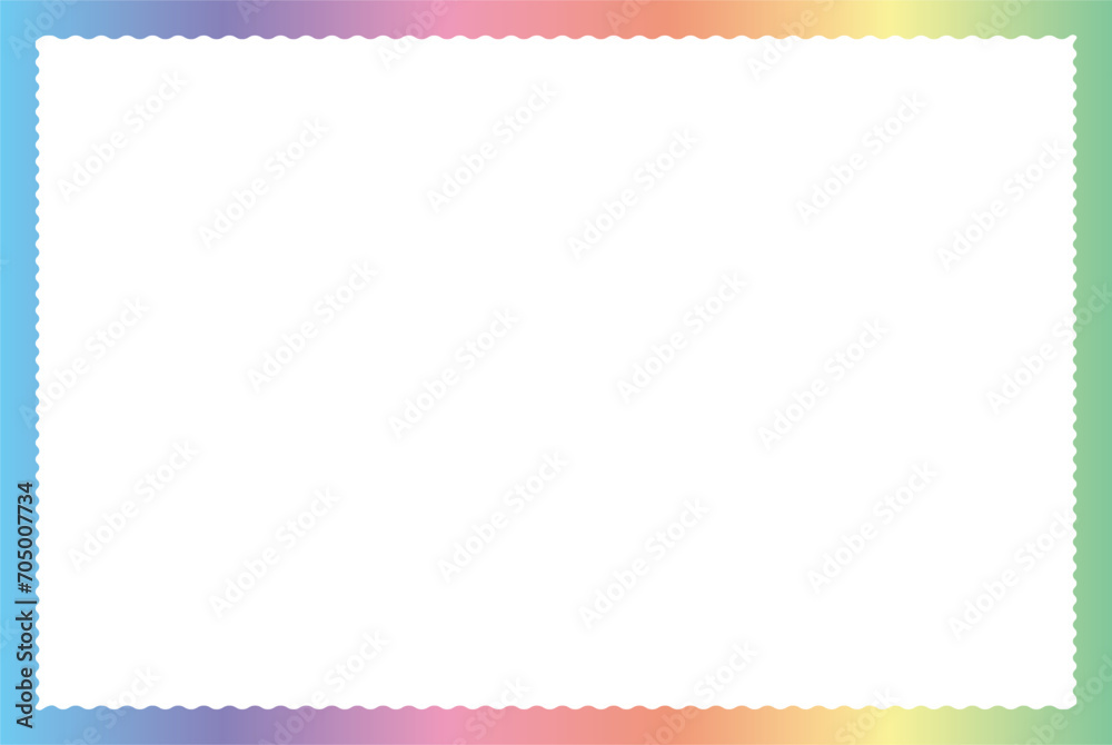 Simple of frame. Design vector rectangle with zigzag line spectrum on white background. Design print for illustration, greeting cards, wedding invitations, menu, royal certificates, background. Set 15 Simple of frame. Design vector rectangle with zigzag line spectrum on white background. Design print for illustration, greeting cards, wedding invitations, menu, royal certificates, background. Set 15