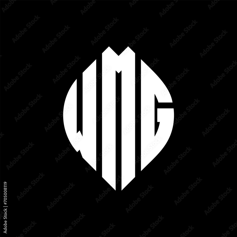 WMG circle letter logo design with circle and ellipse shape. WMG ellipse letters with typographic style. The three initials form a circle logo. WMG circle emblem abstract monogram letter mark vector. WMG circle letter logo design with circle and ellipse shape. WMG ellipse letters with typographic style. The three initials form a circle logo. WMG circle emblem abstract monogram letter mark vector.