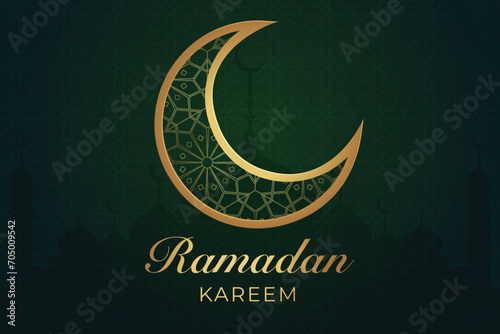 Ramadhan background, Eid al-Fitr background, Islamic new year background greeting card