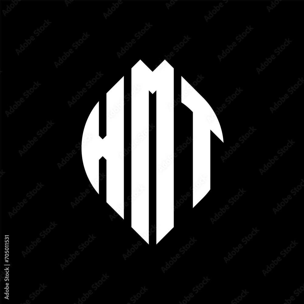 XMT circle letter logo design with circle and ellipse shape. XMT ellipse letters with typographic style. The three initials form a circle logo. XMT circle emblem abstract monogram letter mark vector. XMT circle letter logo design with circle and ellipse shape. XMT ellipse letters with typographic style. The three initials form a circle logo. XMT circle emblem abstract monogram letter mark vector.