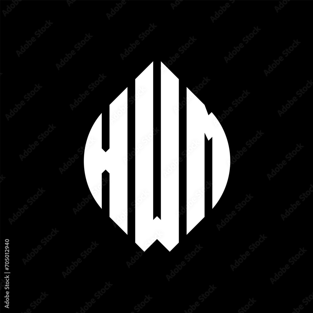 XWM circle letter logo design with circle and ellipse shape. XWM ellipse letters with typographic style. The three initials form a circle logo. XWM circle emblem abstract monogram letter mark vector. XWM circle letter logo design with circle and ellipse shape. XWM ellipse letters with typographic style. The three initials form a circle logo. XWM circle emblem abstract monogram letter mark vector.