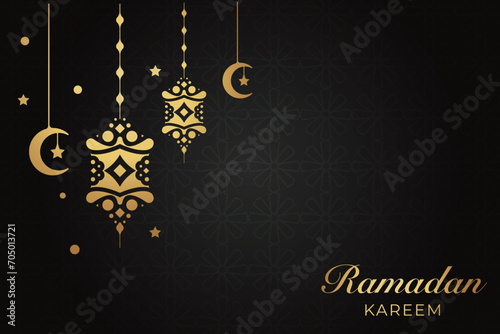 Ramadhan background, Eid al-Fitr background, Islamic new year background greeting card