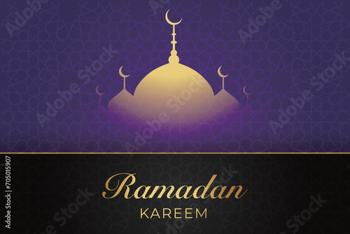 Ramadhan background, Eid al-Fitr background, Islamic new year background greeting card