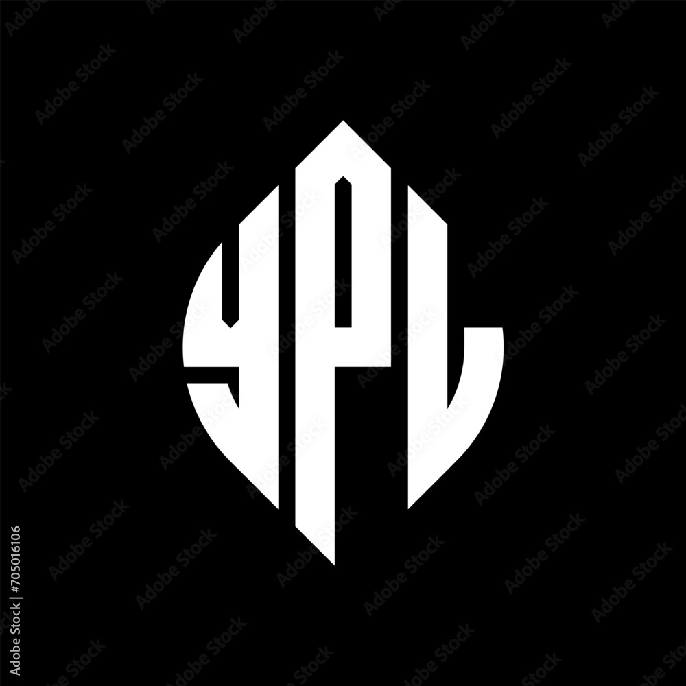 YPL circle letter logo design with circle and ellipse shape. YPL ellipse letters with typographic style. The three initials form a circle logo. YPL circle emblem abstract monogram letter mark vector. YPL circle letter logo design with circle and ellipse shape. YPL ellipse letters with typographic style. The three initials form a circle logo. YPL circle emblem abstract monogram letter mark vector.