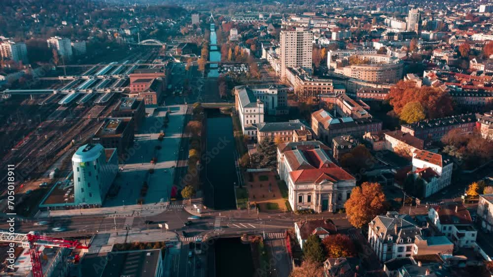 HyperLapse Aérien de la Gare de Mulhouse