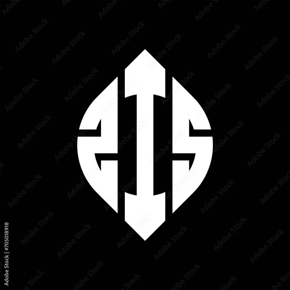 ZIS circle letter logo design with circle and ellipse shape. ZIS ellipse letters with typographic style. The three initials form a circle logo. ZIS circle emblem abstract monogram letter mark vector. ZIS circle letter logo design with circle and ellipse shape. ZIS ellipse letters with typographic style. The three initials form a circle logo. ZIS circle emblem abstract monogram letter mark vector.