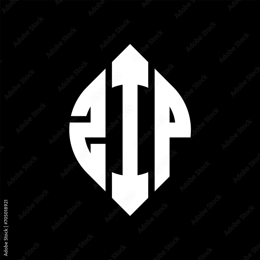 ZIP circle letter logo design with circle and ellipse shape. ZIP ellipse letters with typographic style. The three initials form a circle logo. ZIP circle emblem abstract monogram letter mark vector. ZIP circle letter logo design with circle and ellipse shape. ZIP ellipse letters with typographic style. The three initials form a circle logo. ZIP circle emblem abstract monogram letter mark vector.