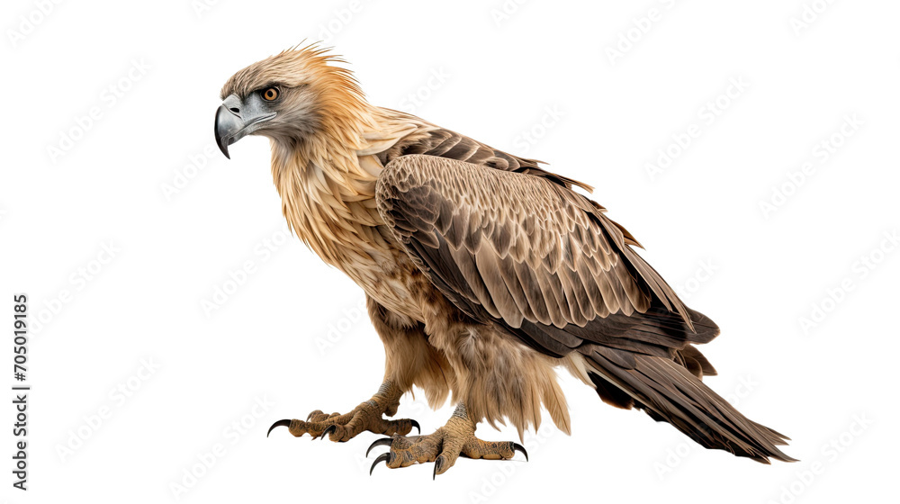 Geranoaetus bird isolated on a transparent background Geranoaetus bird isolated on a transparent background