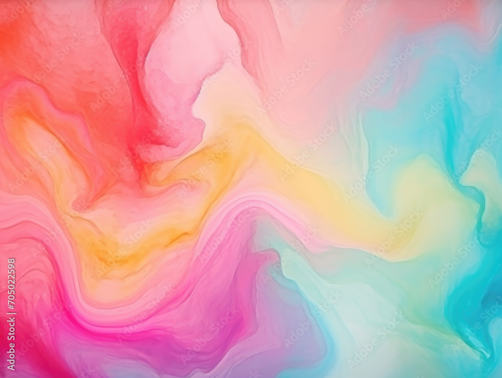 Abstract background. Liquids mixing together