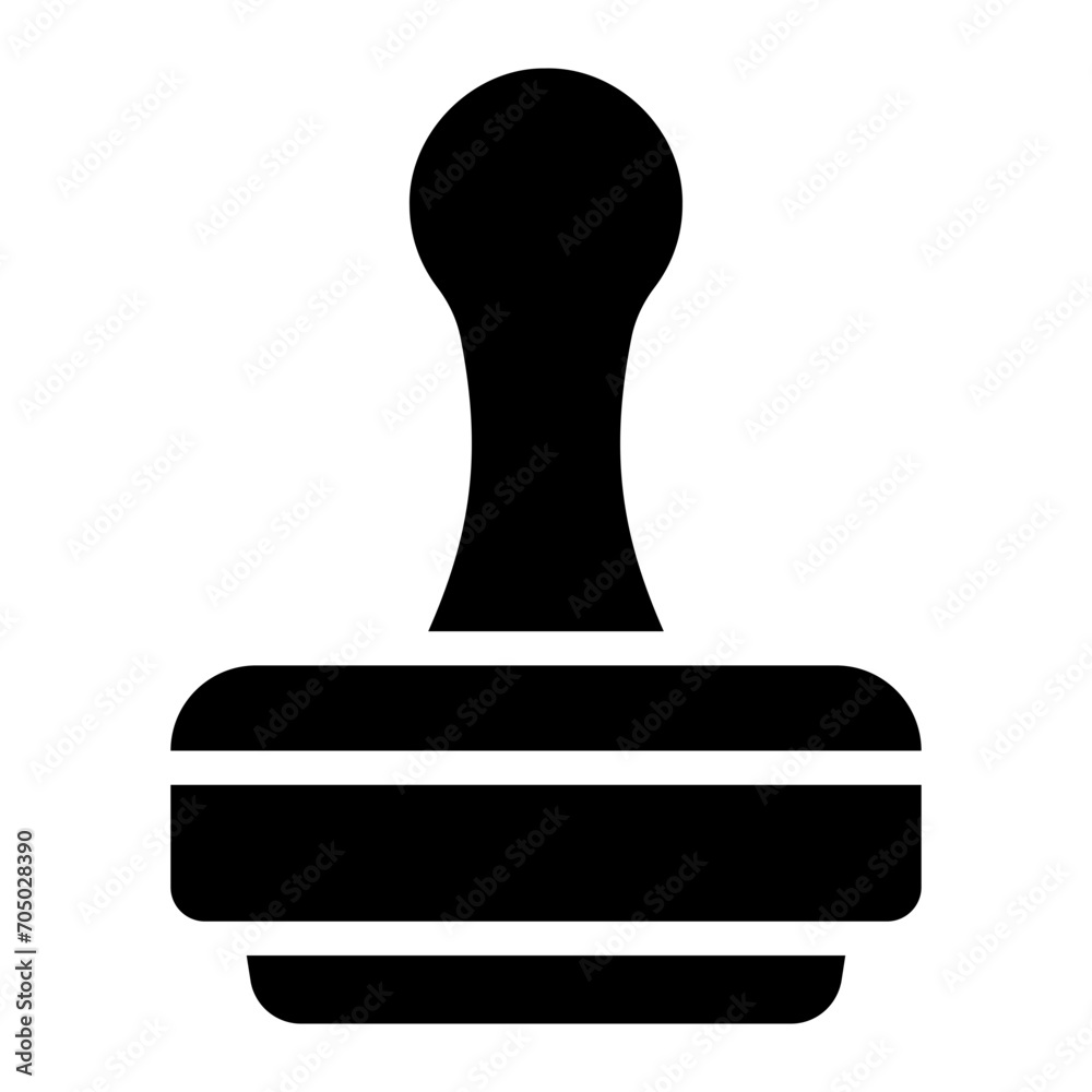rubber stamp glyph icon rubber stamp glyph icon