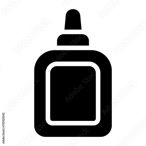 glue glyph icon