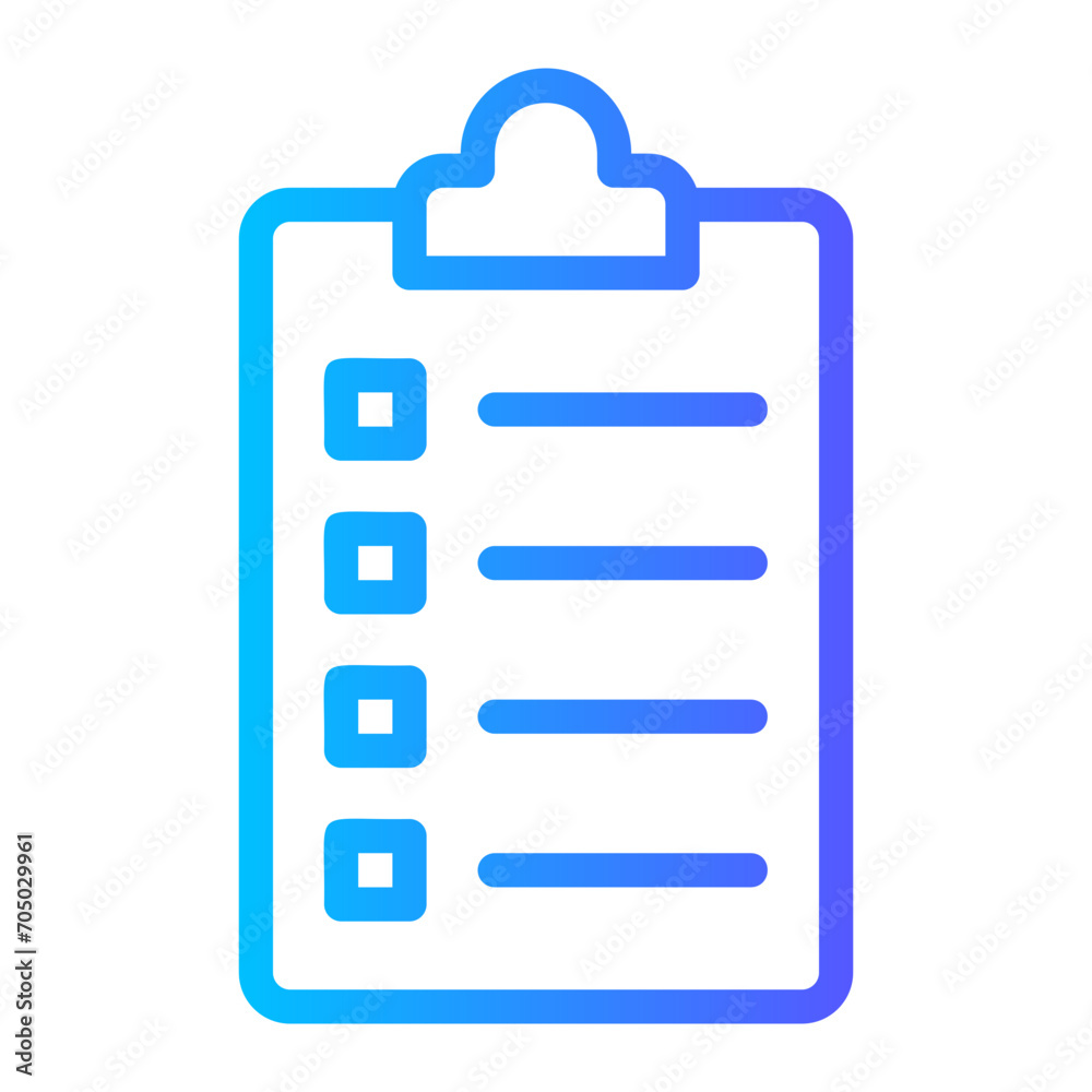 list gradient icon list gradient icon