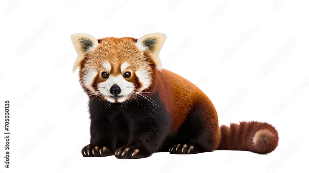Red Panda isolated on a transparent background Red Panda isolated on a transparent background