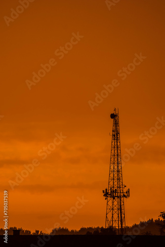 tower at sunset © Szarka