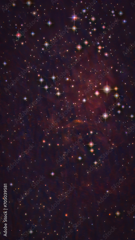 Fototapeta premium flaming nebula deep sky astro photography