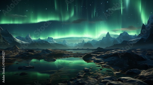 Aurora sky night northern beautiful phenomenon