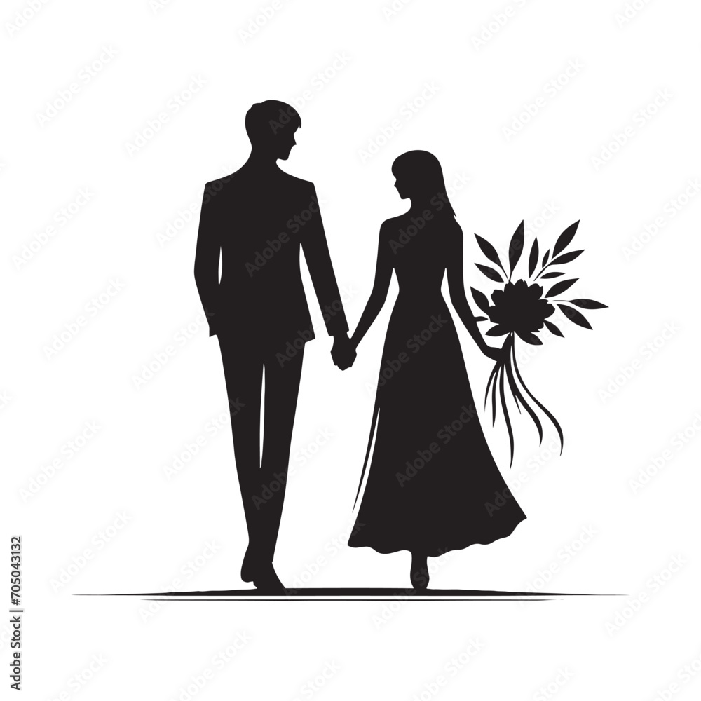 Couple Vector - Loving Serenade Unity: Silhouette of Couple Holding Hands at Twilight - Holding Hand Couple Silhouette - Valentine Vector Stock
Couple Vector - Loving Serenade Unity: Silhouette of Couple Holding Hands at Twilight - Holding Hand Couple Silhouette - Valentine Vector Stock
