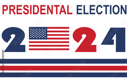 Presidential Elections Event Banner, background, card, poster design