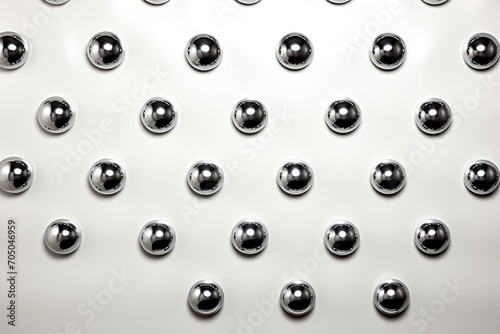 Close-up silver metallic object  abstract background