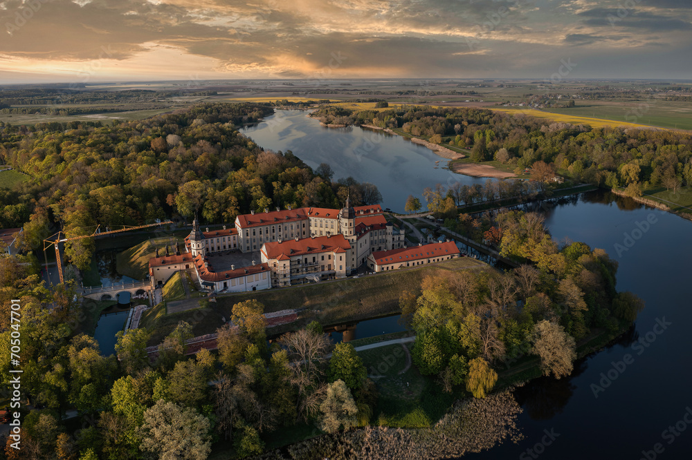 Nesvizh Castle in Belarus, May 2023