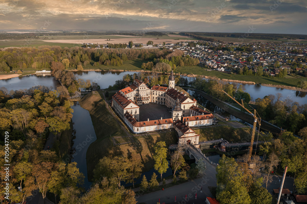 Nesvizh Castle in Belarus, May 2023