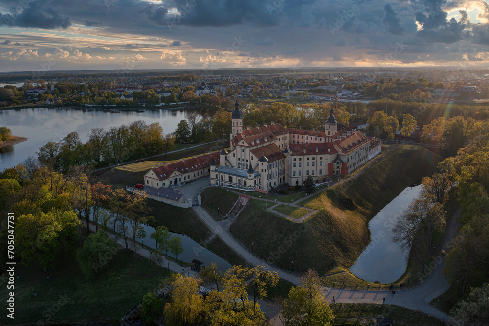 Nesvizh Castle in Belarus, May 2023