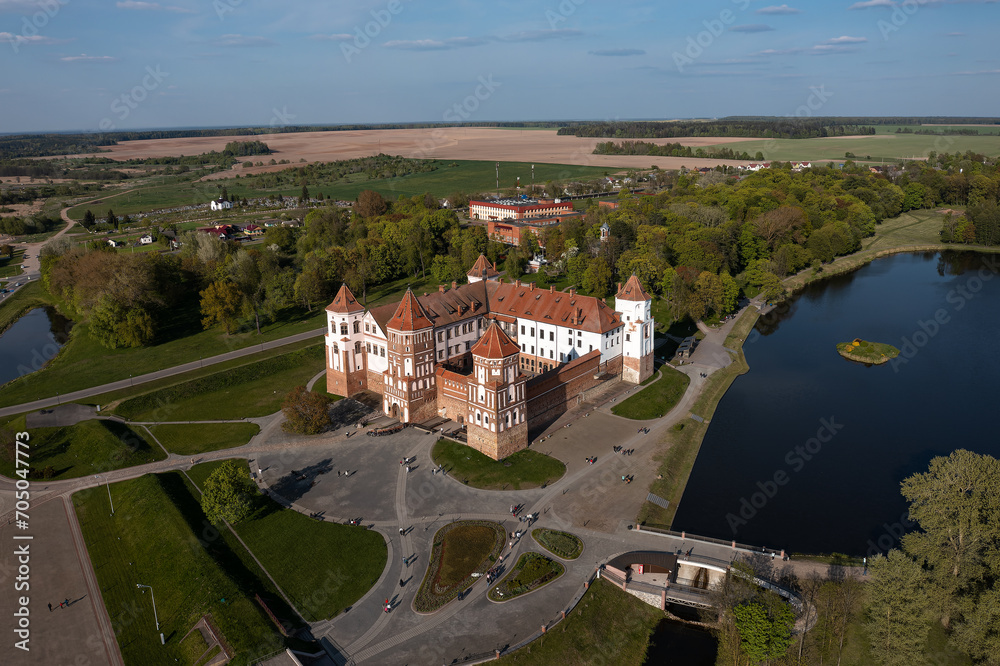 Mir Castle in Belarus, May 2023