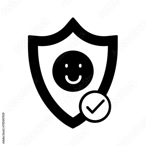 Resilience icon. black fill icon