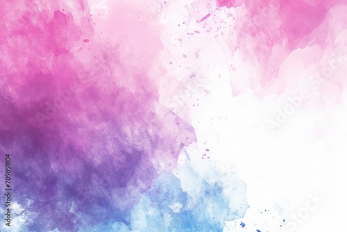 Watercolor paint sketch with purple and pink dot gradient on white, ideal for creative backgrounds and textile design.