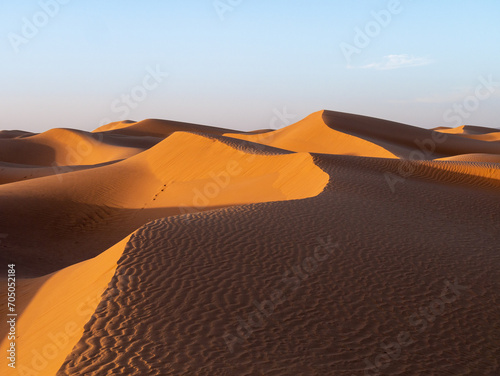 Dunes in Zagora province, Morocco, during sunset - Landscape 8