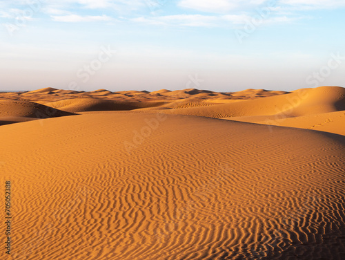 Dunes in Zagora province, Morocco, during sunset - Landscape 3